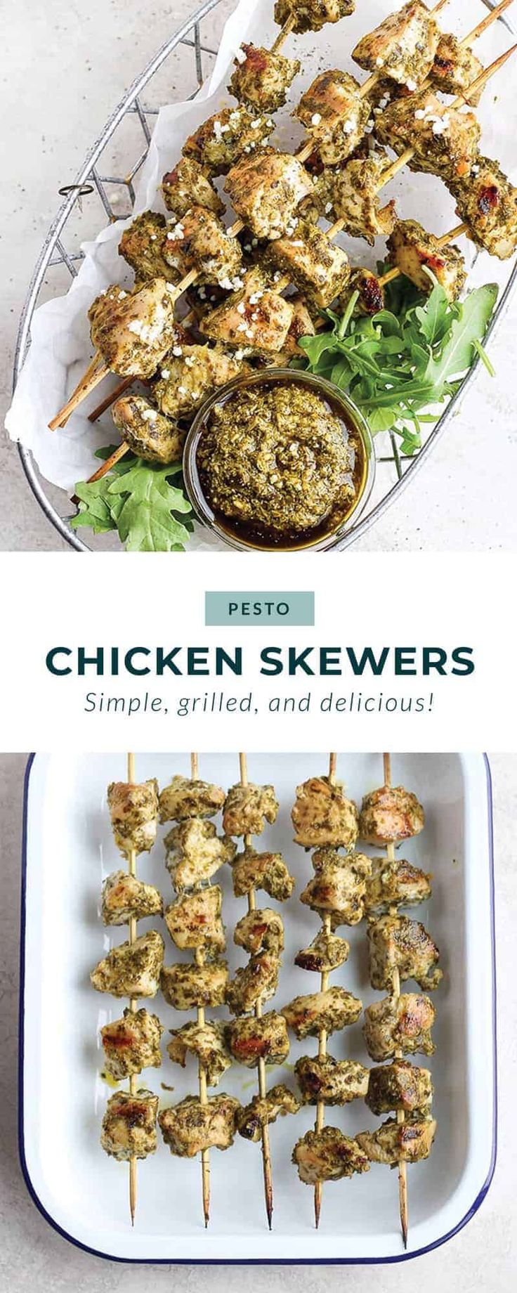 Quick Summer Pesto Chicken Skewers: Caprese-Inspired Grilling